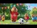 Capibara y Su Rutina Feliz – Canción Infantil / Música para Niños 🚿📚 🎶