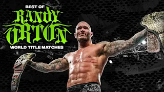 Best Of Randy Orton S World Title Matches Full Match Marathon 
