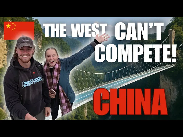 THE WEST WISHES THEY HAD CHINA'S INFRASTRUCTURE!🇨🇳(The LONGEST GLASSBRIDGE In The World ZHANGJIAJIE)