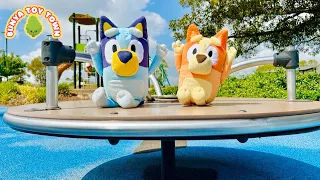 BLUEY Playground Compilation | Pretend Play with Bluey Toys