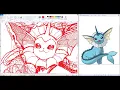 RR EEVEELUTION Shiny Vaporeon Speedpaint