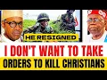 Lagu I Resigned From The Nigeria Army Because I Don't Want To Order To Kill Christians