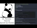 How to Optimize and Speed Up Pandas