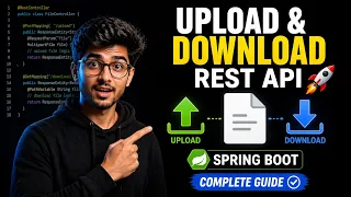 Spring Boot File Upload Download REST API Multipart JPA MySQL Full Project 2026