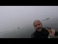 GoPro 4 surfing Foggy day at Bradley Beach