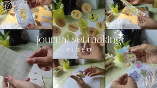 journal supplies making video fluffy cotton scrapbook humming first long video on my channel