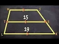 How to find the missing length of a trapezoid using the midsegment formula