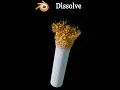 Blender tutorial - How to Make Dissolve Effect