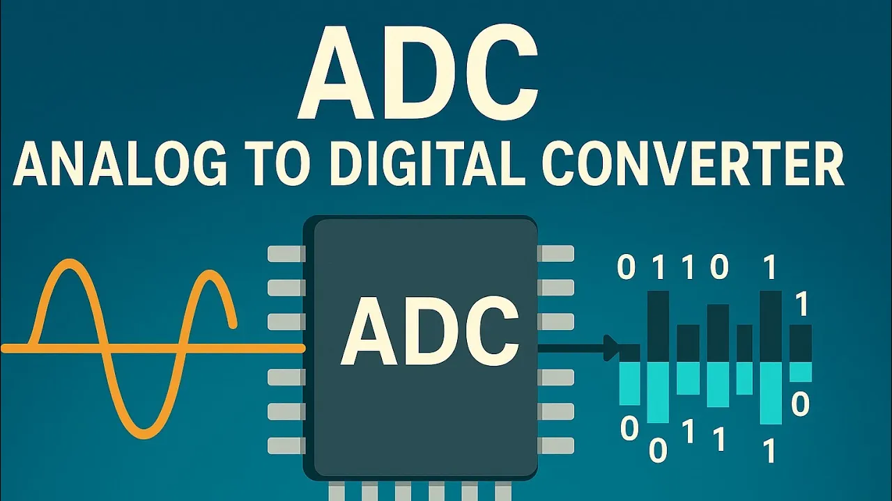 Analog to Digital Converter | ADC working |ADC | How ADC works