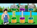 How to use SPRING WIRES ROPES Roblox Build a Boat
