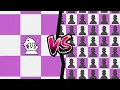 1 Amazon vs 50 Pawns