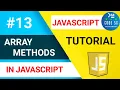 Array Methods In JavaScript JavaScript Tutorial For Beginners Web Development CODE 5X
