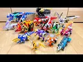 Download Lagu 【PowerRangers Dino Thunder All megazord】アバレンジャーの全DXロボで遊んでみた