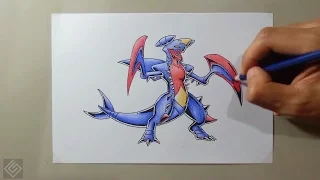Mega Garchomp - Pokemon Mega Evolution Labyrinth Draw