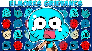 FNF Character Test | Gameplay vs Playground | Elmore's Grievances | FNF Mods