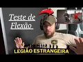 Lagu Reagindo ao novo regulamento do teste de flexão da legião estrangeira. (Ta mais difícil)