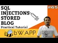 bwapp sql injection stored blog bwapp sql injection solution bwapp tutorial Cyber World Hindi