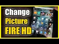 How to Change Background Wallpaper to ANY Image on Amazon FIRE 10 Tablet