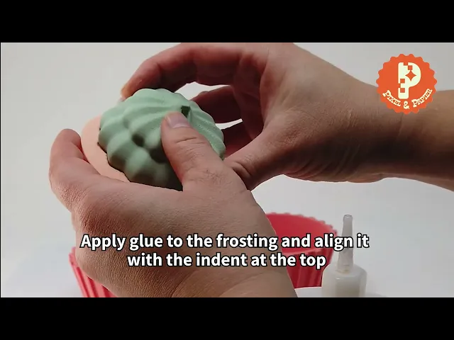 Frosted Christmas Cupcake - Jewelry Box and Gift Holder - Day 10/12 Holiday Desserts video thumbnail
