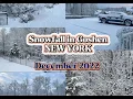 WATCH SNOWFALL IN GOSHEN NEW YORK - A Spectacular Display of Winter Weather
