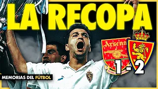 La RECOPA del REAL ZARAGOZA 1995 El Golazo de NAYIM 30 Aniversario