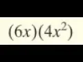 Simplify 6x 4x 2