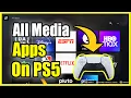 How to Find Install ALL Media Apps on PS5 Fast Method
