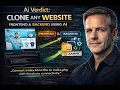 Clone Any Website Frontend Backend Using AI No Coding Tutorial