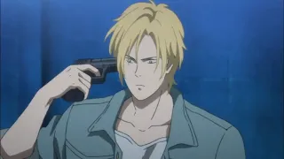 Ash Shooting Himself Without Hesitation For Eiji Bananafish 