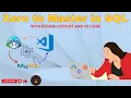 Learn SQL by using GitHub Co-Pilot and VSCode AI Behind Co-Pilot