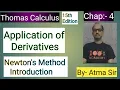 Thomas Calculus Chap 4 - Application of Derivatives Newton s Method Newton