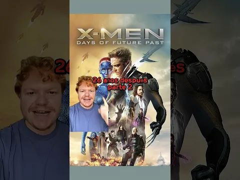 X-men 26 años después 🫪 parte 2 #comedia #xmen #cine #top #mexico