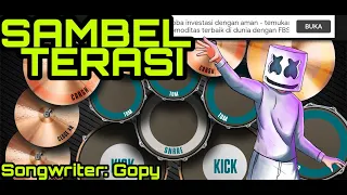 Download SAMBEL TERASI Versi Tiktok | Cover REAL DRUM Mudah MP3