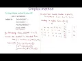 simplex method minimization problem in hindi solve an example of LPP in hindi in easiest way