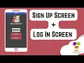 Sign up Screen in MIT App Inventor Login Screen MIT App Inventor Easy screen app