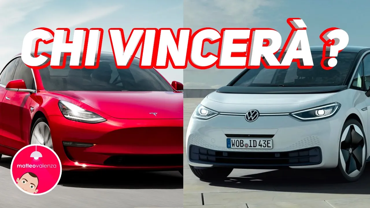 Tesla Model 3 Standard Range Plus e Volkswagen ID.3: confronto punto per punto