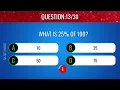 98 Fail This General Knowledge Quiz Can You Pass