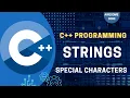 Strings in C - Special Characters String Inputs C