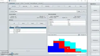 Weka To perform preprocessing technique in iris dataset Weka in Gujarati