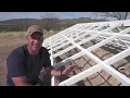 DIY Greenhouse Build with Tuftex Polycarbonate Panels Homesteadonomics