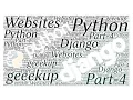 Developing Websites from Scratch using Python and Django - Part 4