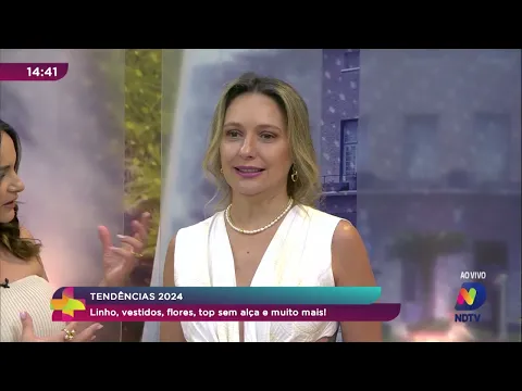 Tendências 2024: linho, vestidos, flores, top sem alça e muito mais!