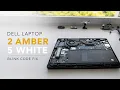 DELL Laptop blink code of 2 amber and 5 white lights Quick fix