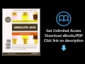 Download Absolute Java Student Value Edition Plus MyProgrammingLab with Pearson eText -