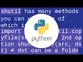 How to copy files