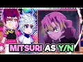 2x Hunter x Hunter reacting to MITSURI AS F Bielly - Inagaki