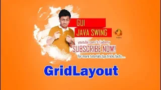 Java SWING - GridLayout Manager AWT GUI Java SWING Judemy OOP Bangla Tutorial