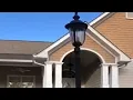 LUTEC Outdoor Solar Lamp Post Light Dusk to Dawn Waterproof Pole Light Review