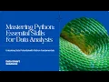 Mastering Python Syntax and Semantics Essential Basics for Data Analysts