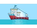 Illustrator Tutorial Fishing Boat Illustration Design
